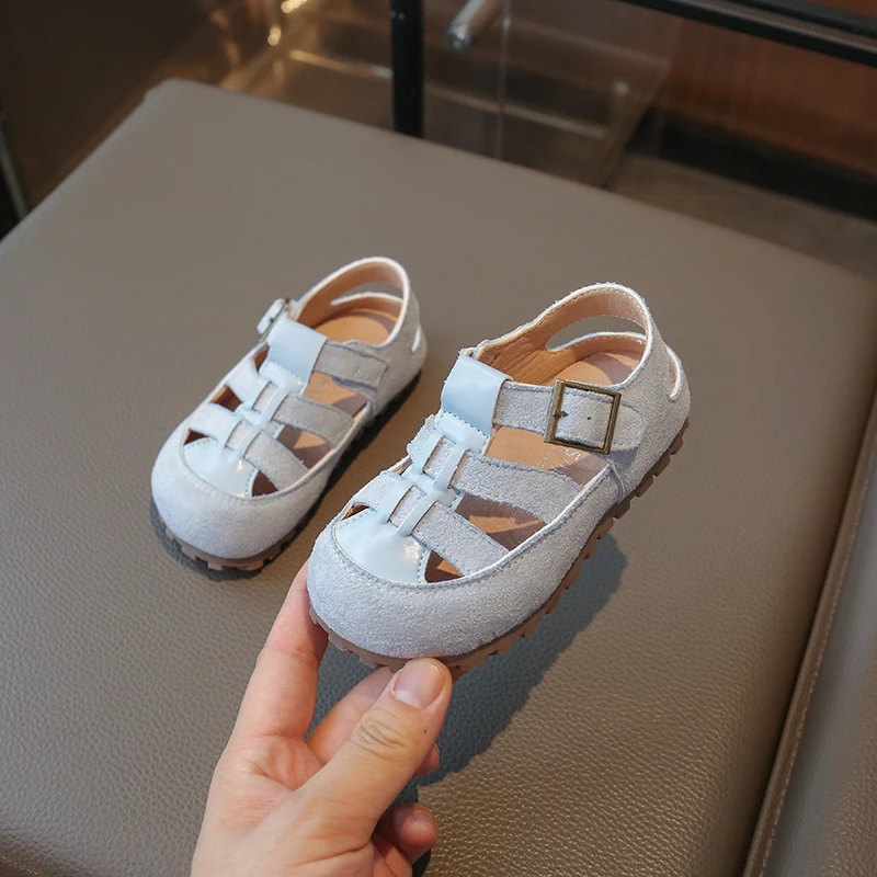 Sandalias antideslizantes de verano para bebés y niños, suela blanda - imagen 3