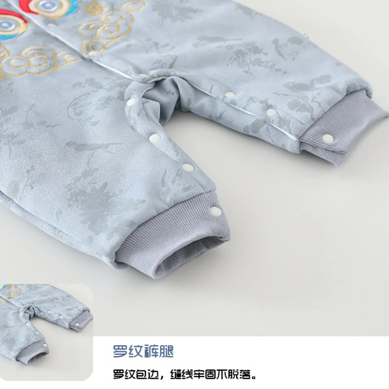 Boutique peleles de bebé invierno con dibujos animados estilo chino - imagen 3