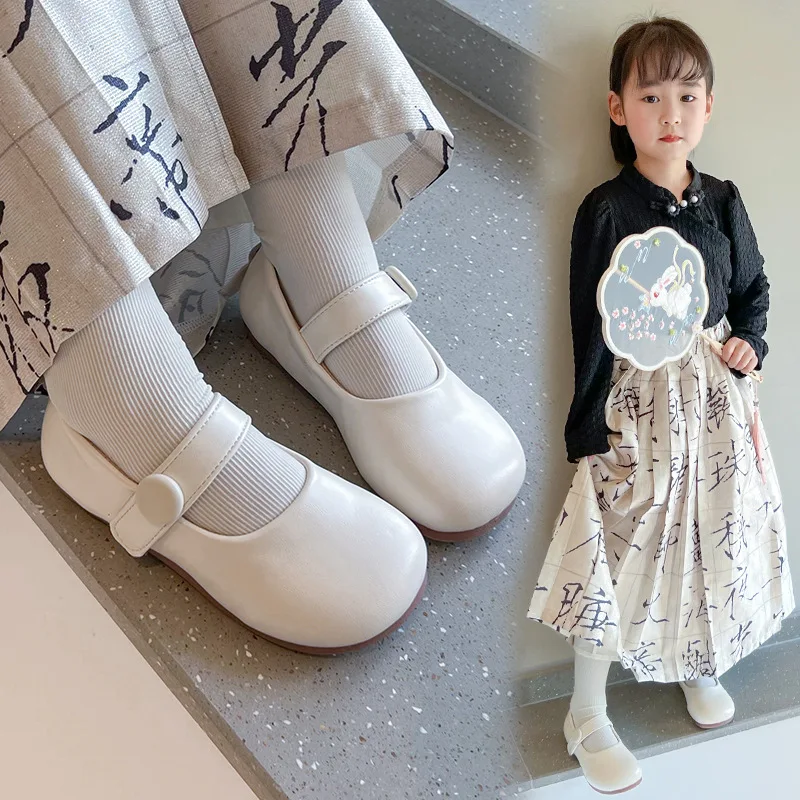 Zapatos Mary Jane de cuero suave para niña – punta redonda otoño - imagen 5