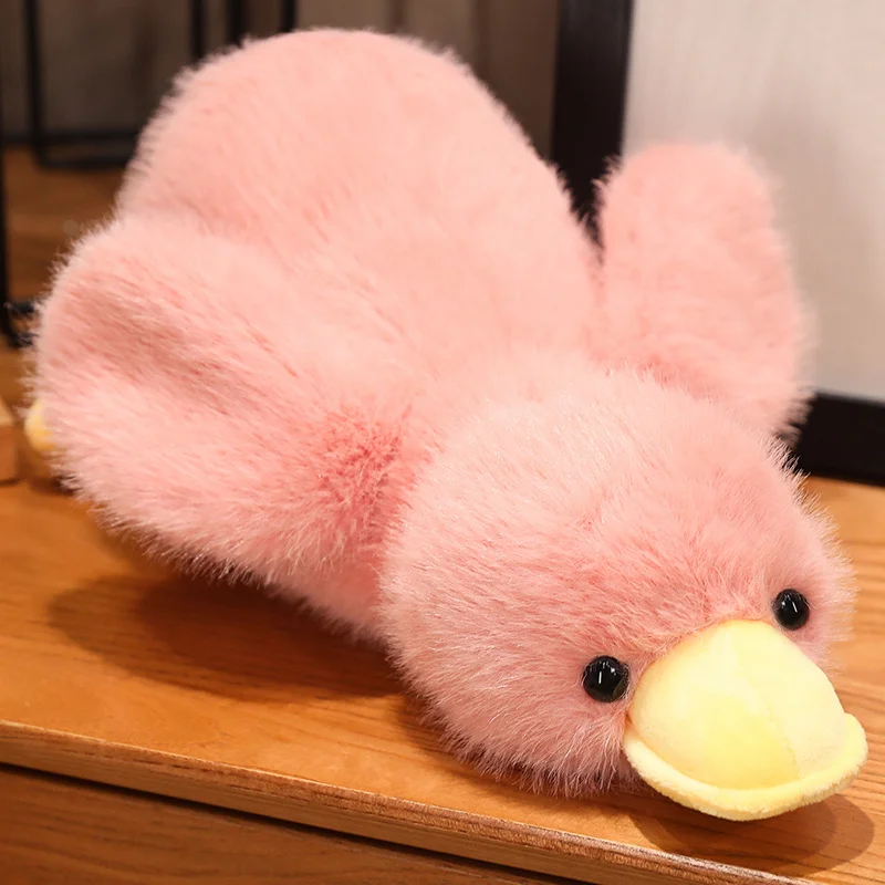 Peluche almohada pato suave para dormir, forma animal - imagen 3