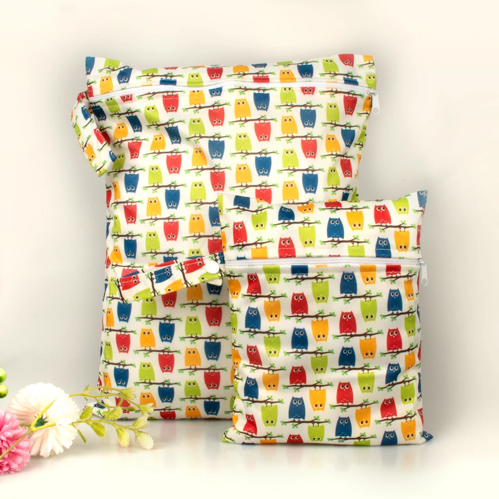 Babyshow Bolsas húmedas impermeables para pañales de tela reutilizables - imagen 4