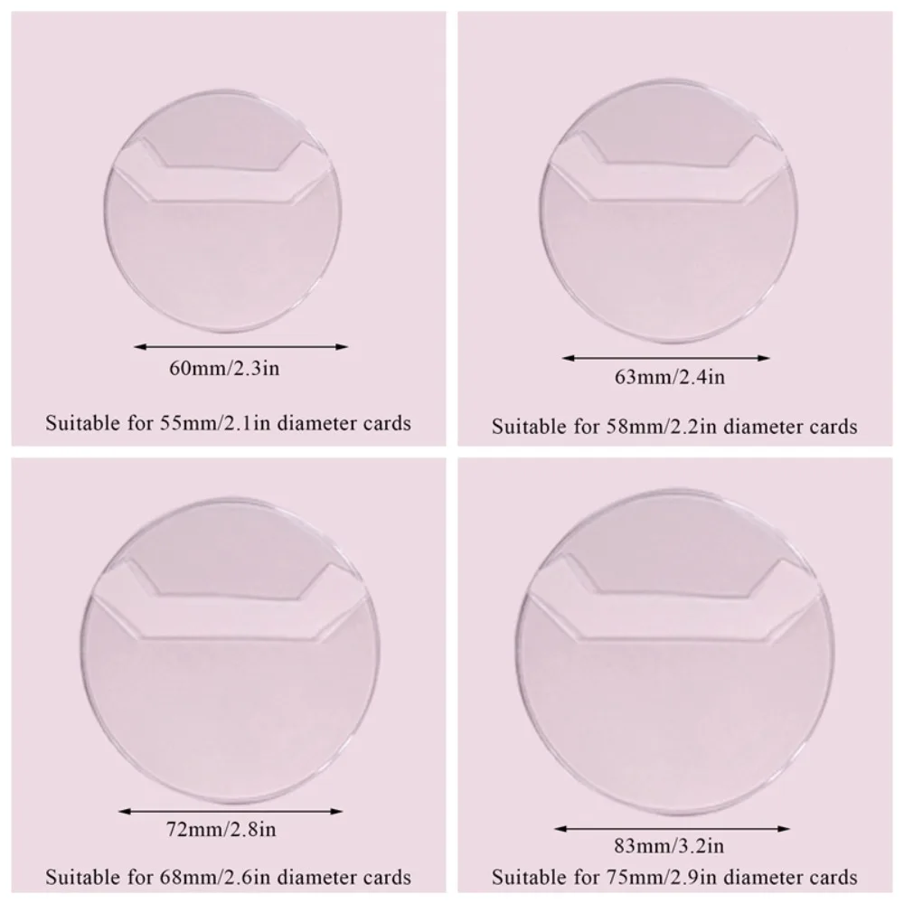 Fundas protectoras transparentes para insignias, estuche anime - imagen 5