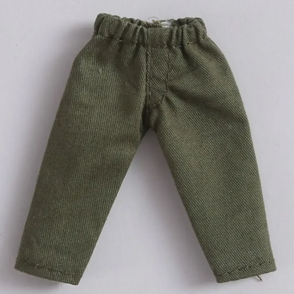 Pantalones vaqueros de muñecas OB11 con camiseta para manualidades - imagen 3