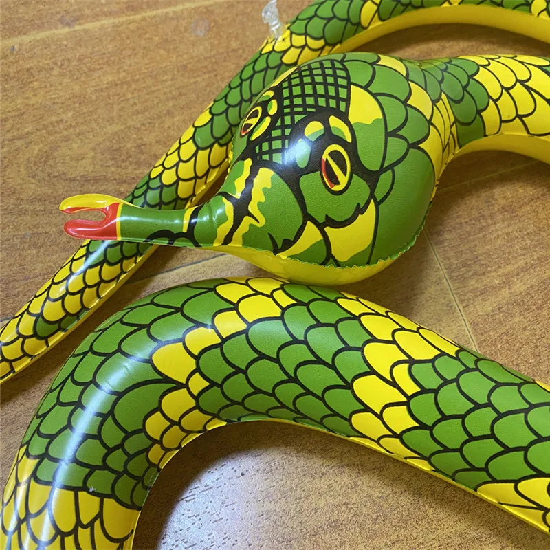 Serpiente hinchable para piscina – Flotador infantil de PVC - imagen 5