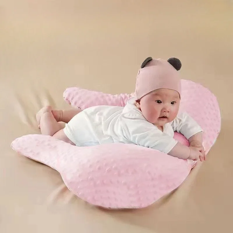 Almohada ajustable para bebé transpirable con funda de algodón - imagen 2