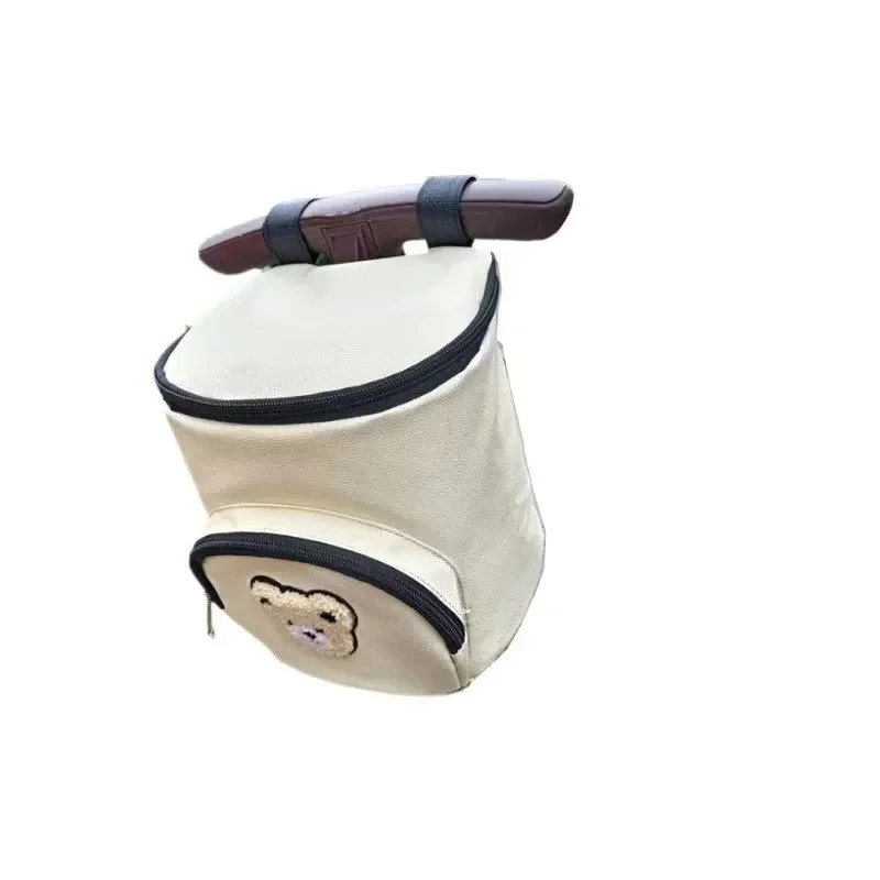 Bolsa colgante para cochecito de bebé impermeable con paraguas - imagen 3