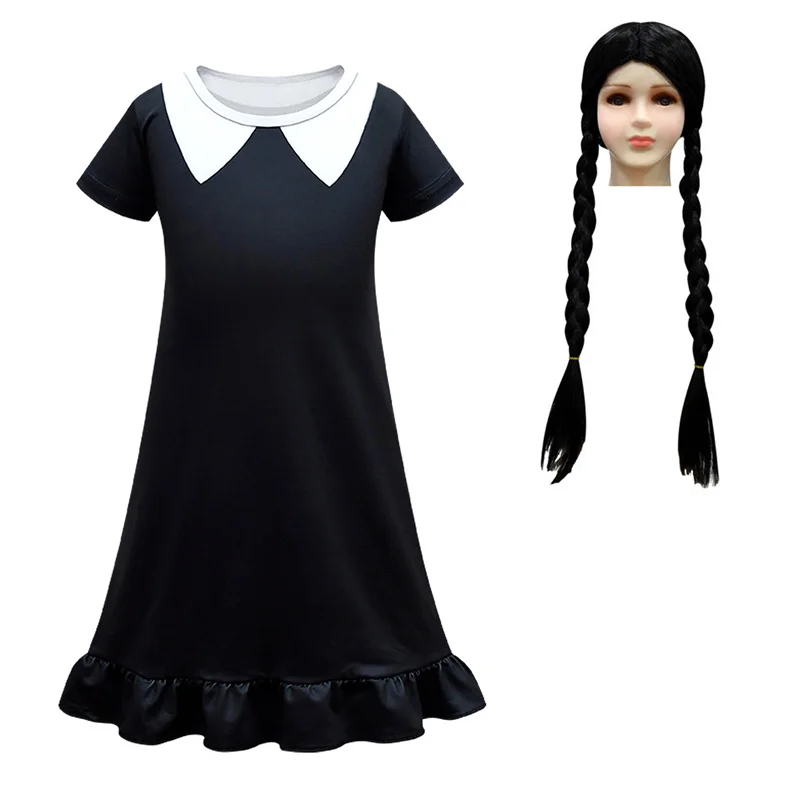 Falda de volantes gótica para niña – Moda infantil - imagen 2