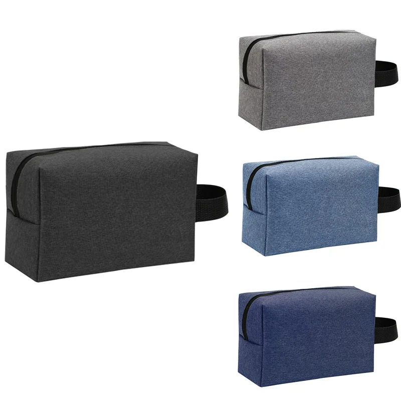 Bolsa de almacenamiento minimalista portátil para mujer, organizador de artículos de tocador y cosméticos de viaje, bolsos de maquillaje, 1 ud.