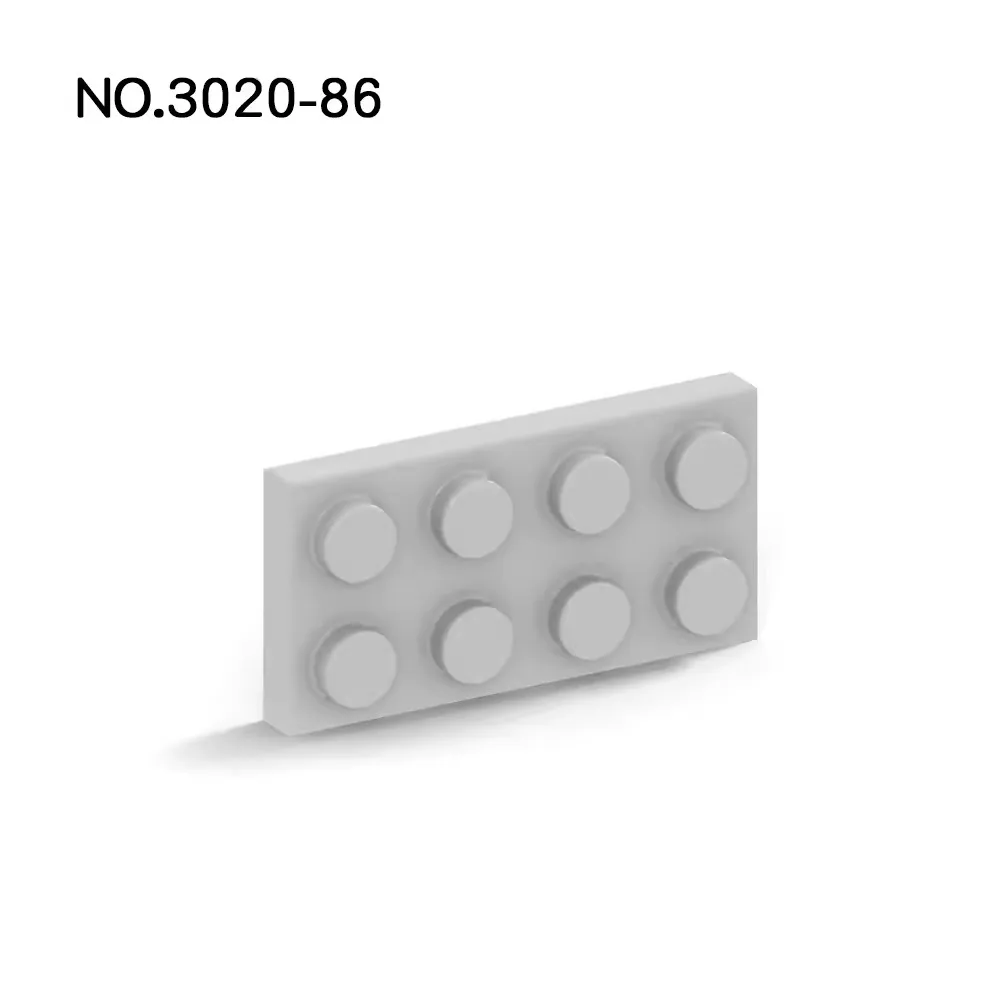 Conjunto de piezas de construction en varios colores