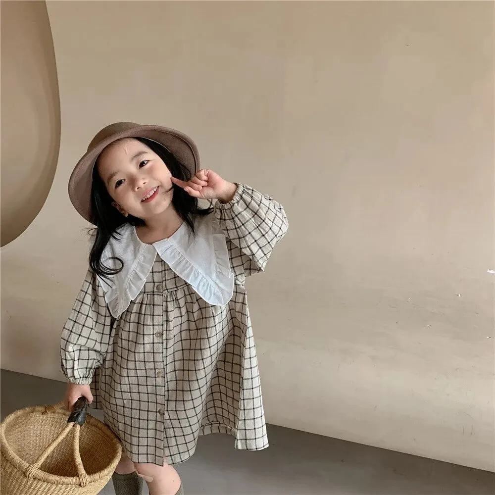 Vestido verano niña lino algodón estilo Princesa - imagen 2