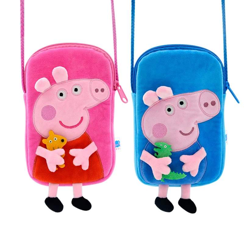 Peppa Pig mochila peluche para guardería - Suave y divertida