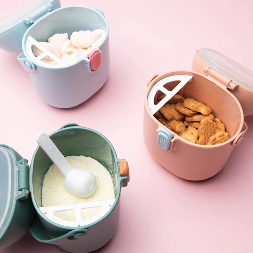 Dispensador portátil de fórmula infantil sin BPA para bebé
