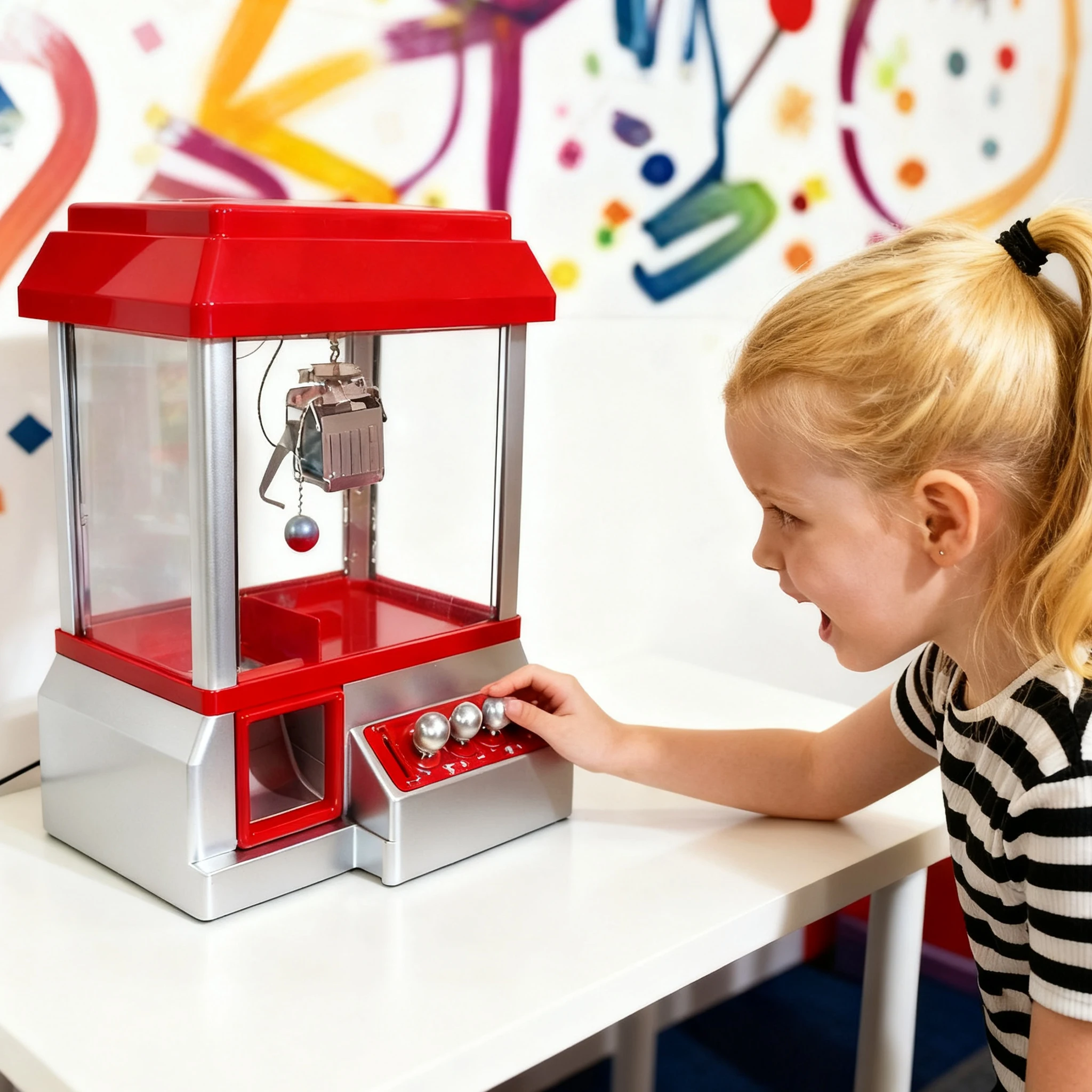 Máquina expendedora de juguetes plástico segura y duradera infantil - imagen 4