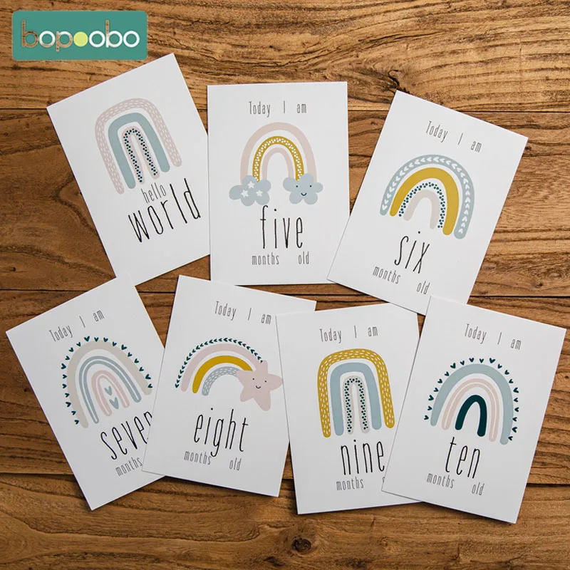 Tarjetas de nacimiento para bebé – Set fotografía neonatal