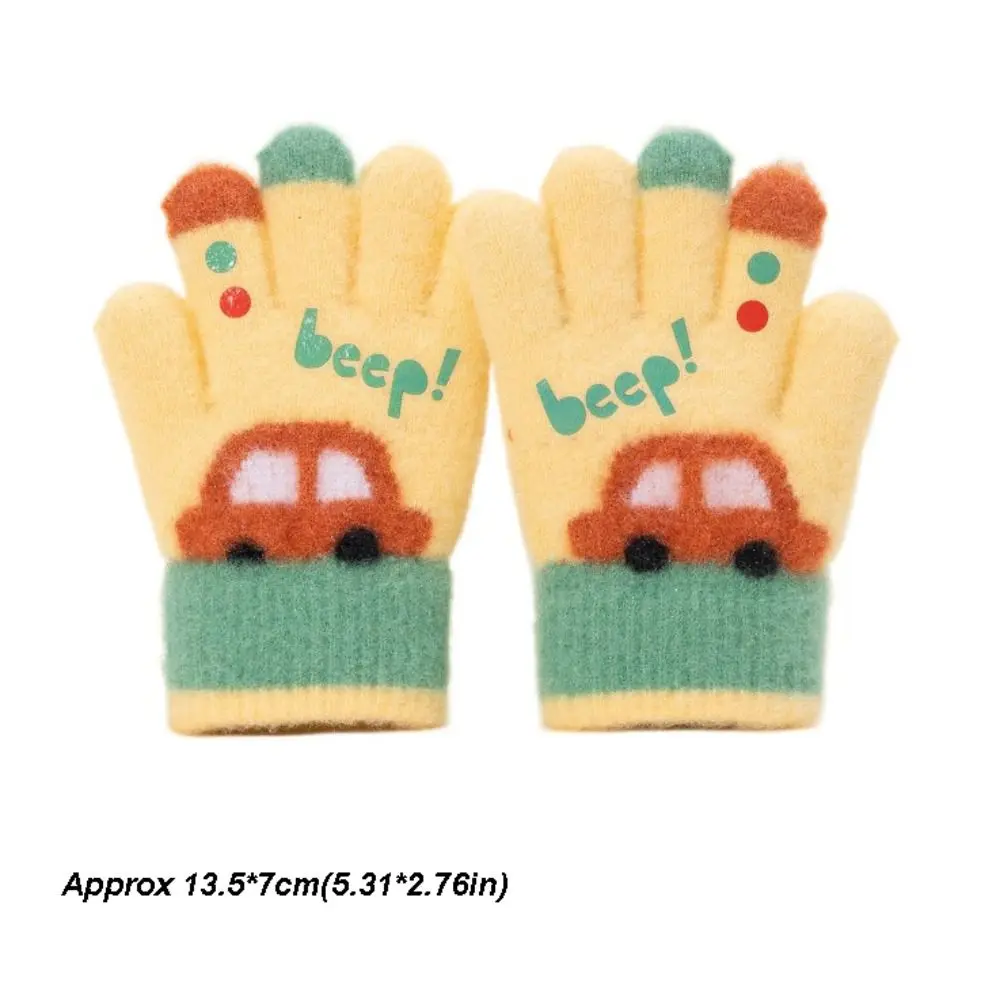 Guantes de invierno de punto para coche infantil – elásticos - imagen 2