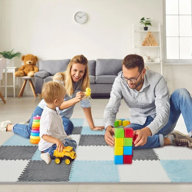 Uso en suelo para actividades del bebé