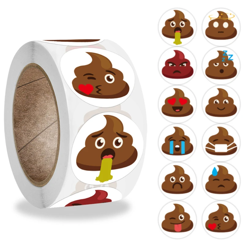 Pegatinas de recompensa con emoticonos para niños – Kit divertido