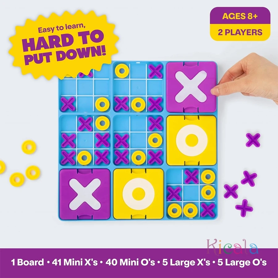 Juego de mesa Tic Tac Toe para niños – lógica y estrategia - imagen 3