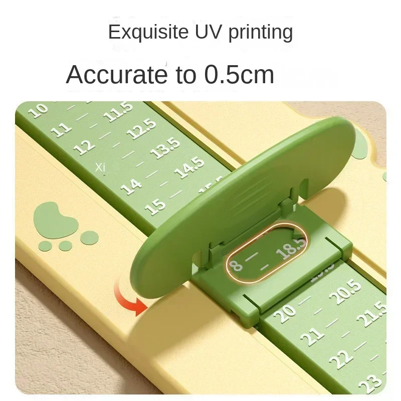 Medidor de pie de bebé para elegir la talla correcta de zapatos - imagen 4