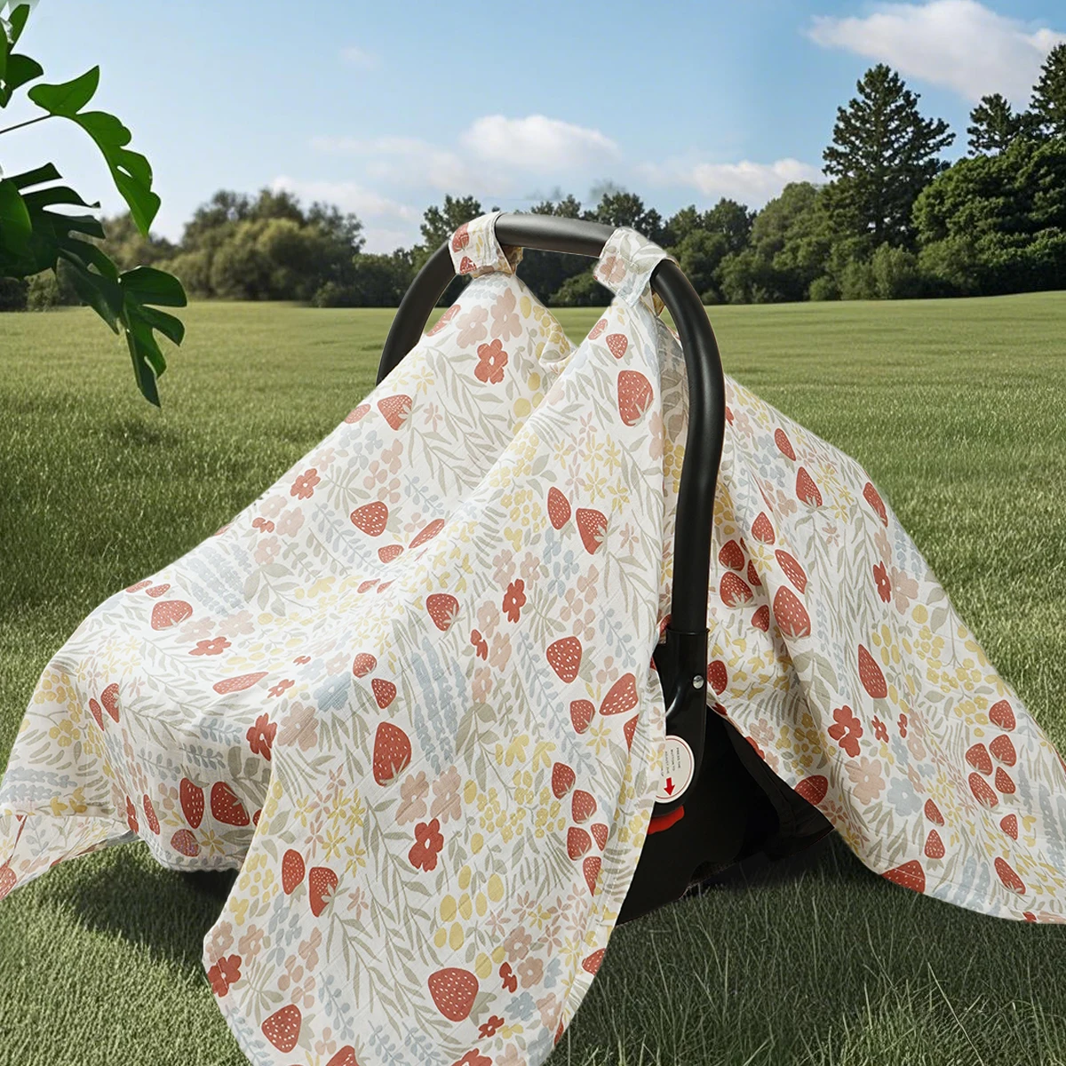 Elinfant cubierta universal para silla de coche con protección solar