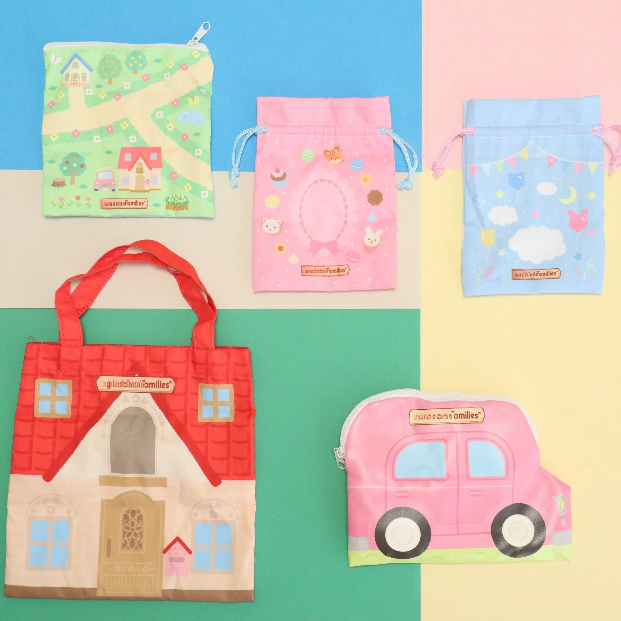 Bolsa cordón infantil Tarlin – Estilo animales bosque - imagen 4