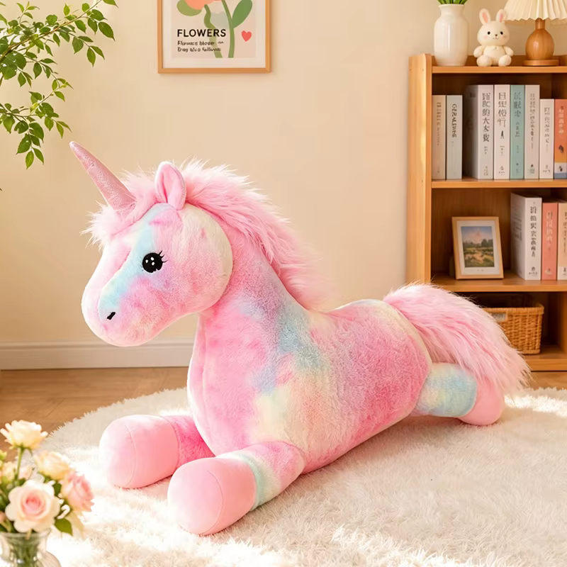 Peluche de unicornio suave tipo almohada para dormir y abrazar - imagen 3
