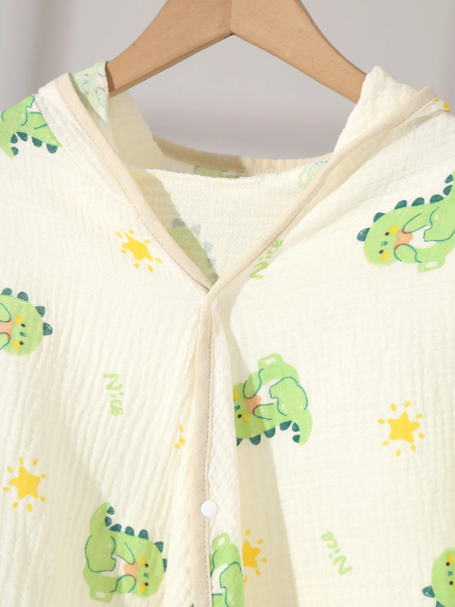 Bata toalla infantil con capucha de algodón para baño - imagen 5