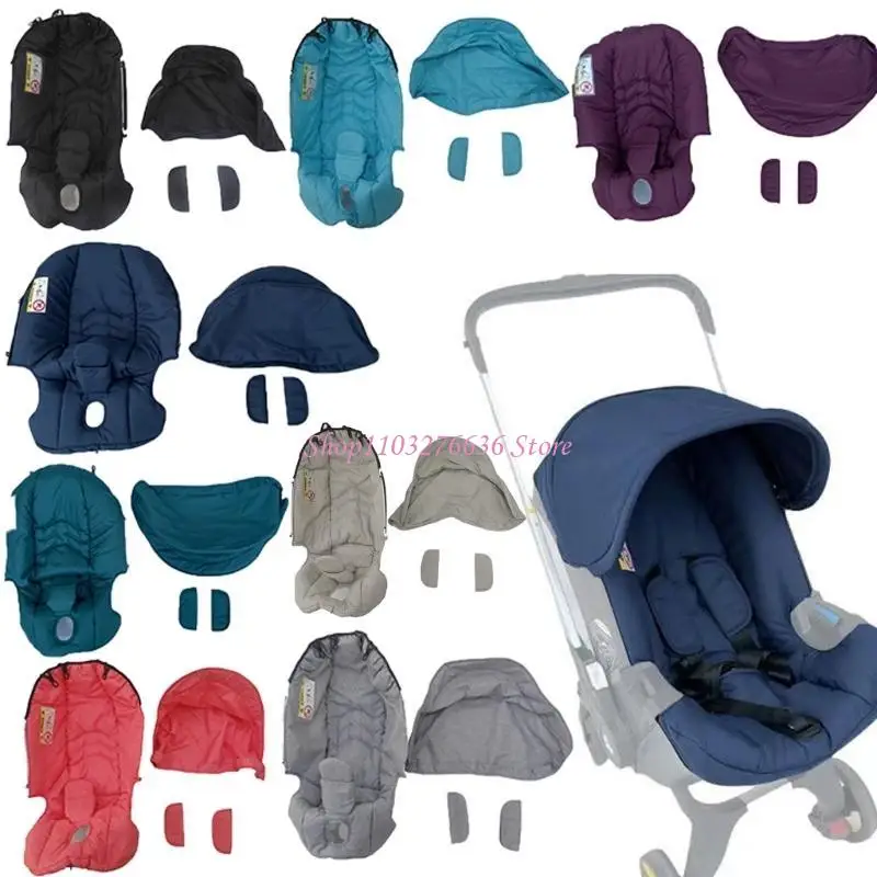 R6FD Cojín plegable para bebé – colchón cochecito multifunción frío - imagen 5