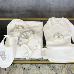 Conjunto bebé niño de algodón: body, camisa y pantalón