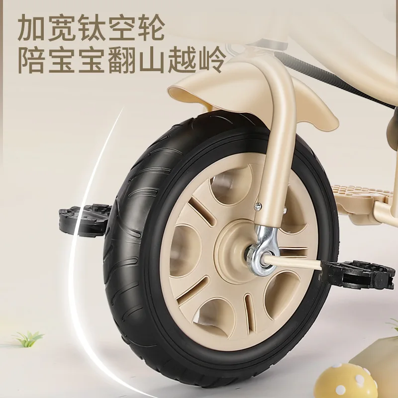 Triciclo convertible en cochecito para bebé y bici de paseo - imagen 3