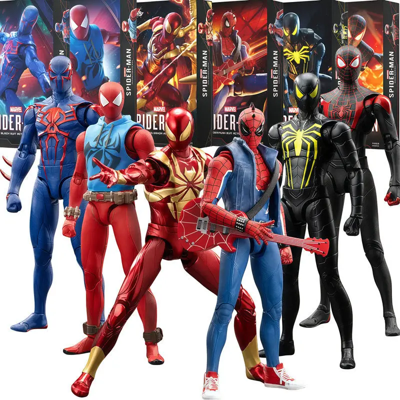 ZD Toys Iron Spider 2099, figura de acción de Spider-Man