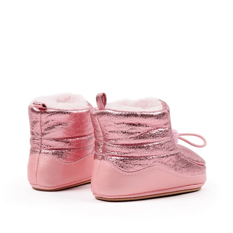Botas de invierno antideslizantes de nieve con suela blanda para bebé - imagen 4