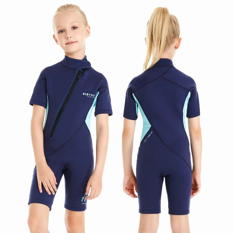 Traje neopreno infantil delgado para surf y playa