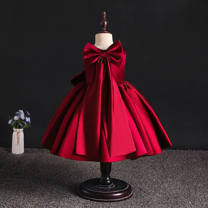 Vestido de niña esponjoso para cumpleaños elegante de uso diario - imagen 3