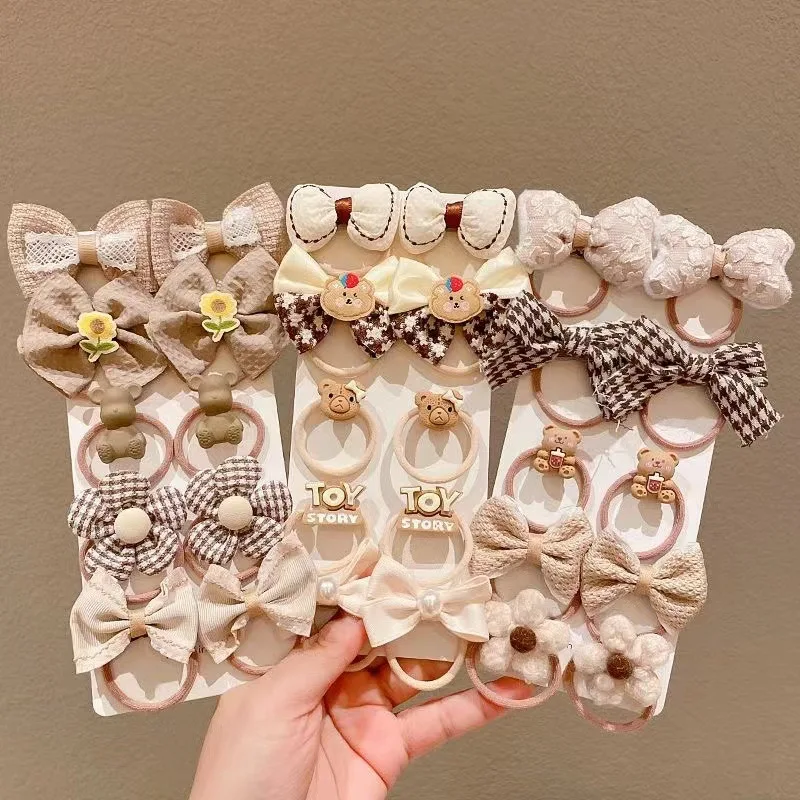 Bandas elásticas para el cabello infantil con estilo