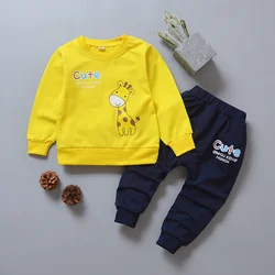 Conjunto infantil primavera y otoño para niños – camiseta y pantalón