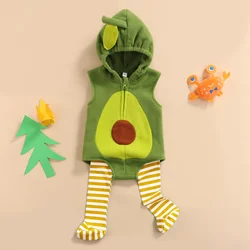 VISgogo mameluco Halloween niños – Sin mangas con capucha