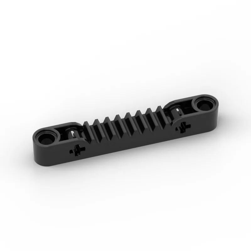 Estante de engranajes modular para bloques de construcción