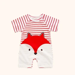 Pelele verano algodón para bebé 0-12 meses – Mono manga corta