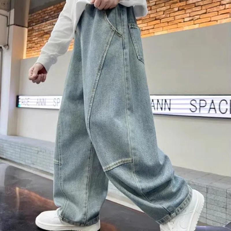 Scimitar vaqueros anchos para niños de primavera a otoño - imagen 5