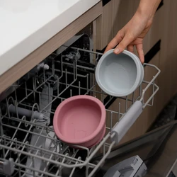 Cuenco de silicona con ventosa para bebé - Vajilla sin BPA