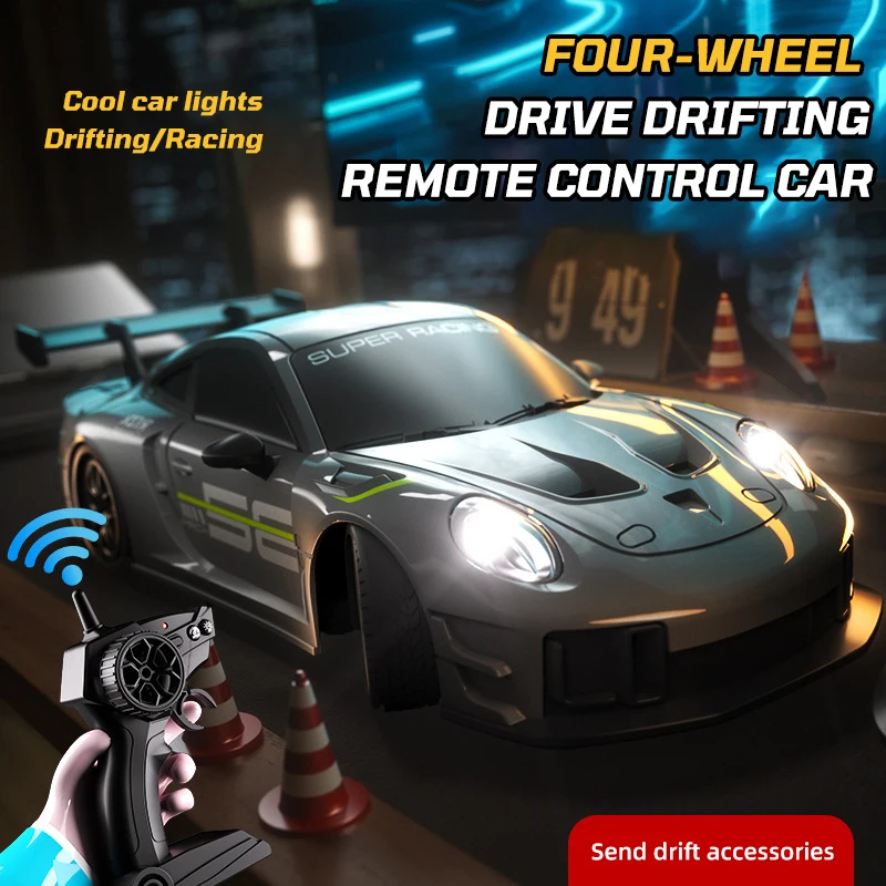 Coche RC 4WD de alto rendimiento para niños - deriva y velocidad, RTR - imagen 3
