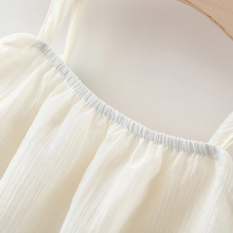Vestido floral de algodón para bebé + sombrero verano - imagen 4