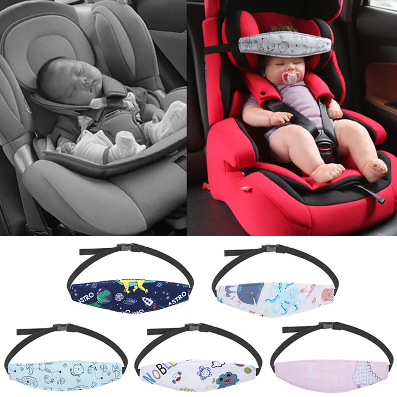 Asiento de coche bebé con soporte cabezal arnés y seguridad ajustable - imagen 5