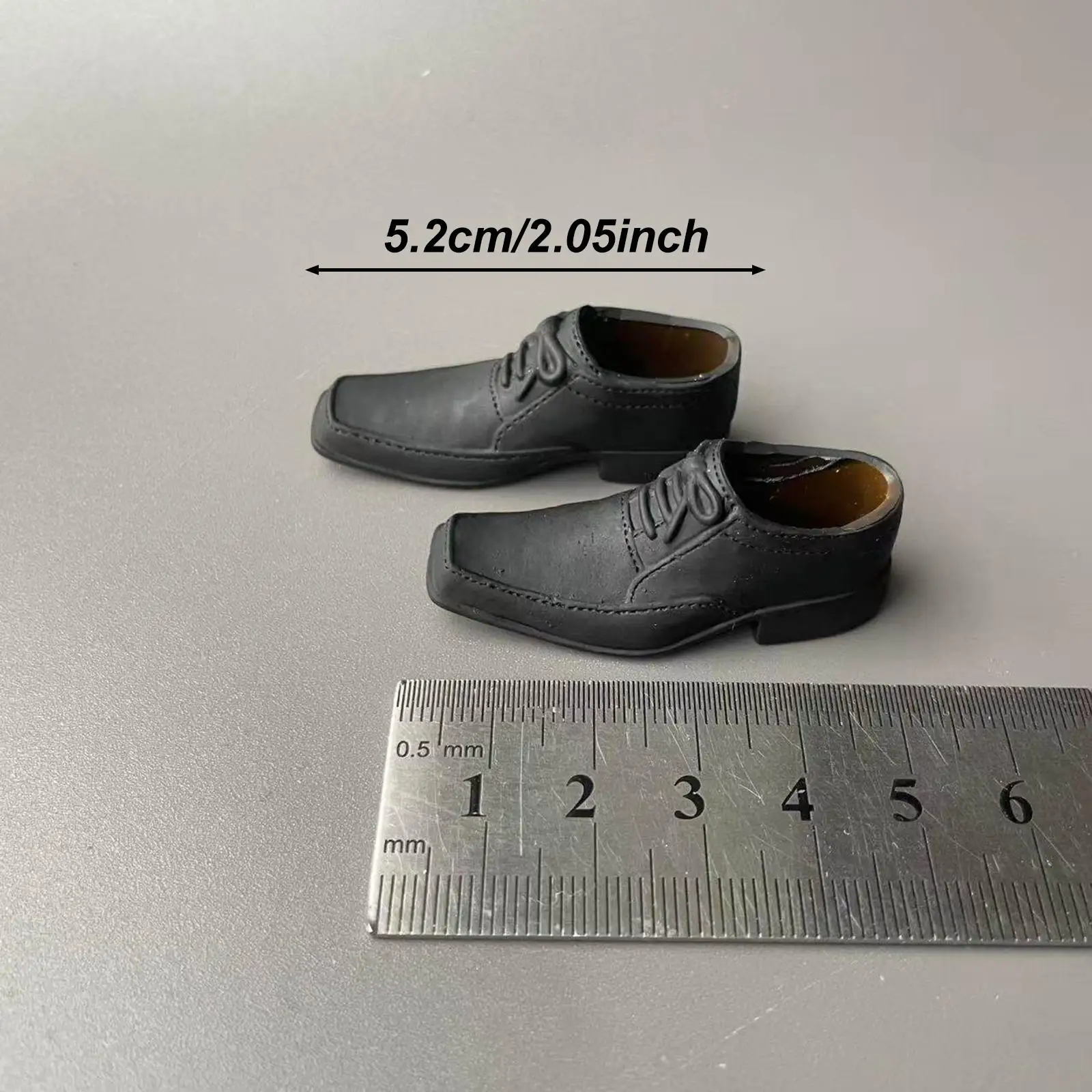 Zapatos de vestir para muñecas con punta cuadrada, estilo clásico - imagen 2