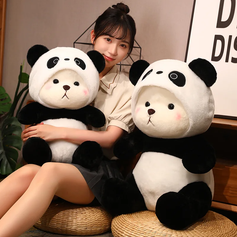 Peluche oso con capucha estilo tierno para regalo - imagen 3