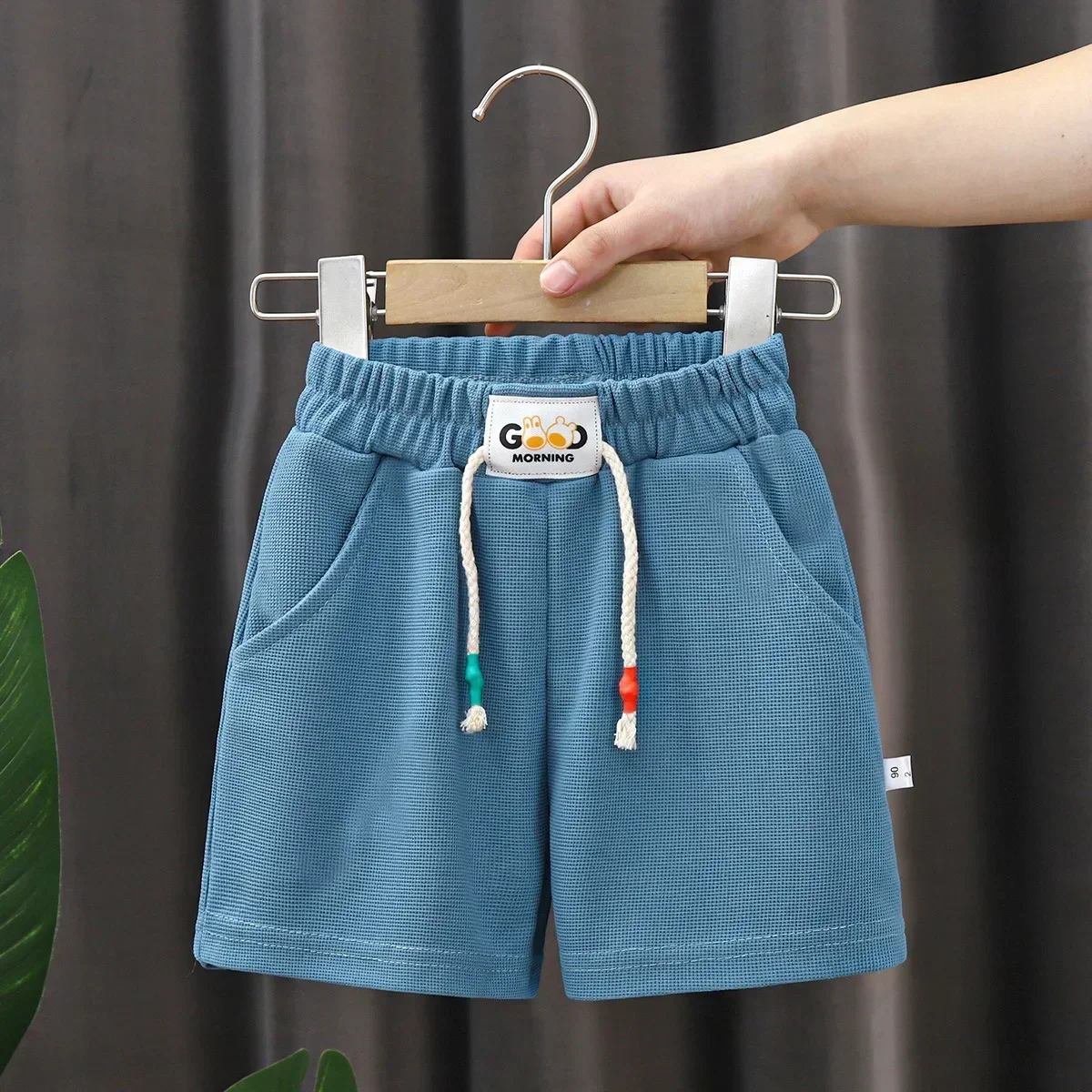 Pantalones cortos verano caramelo para niños – Cintura elástica - imagen 4