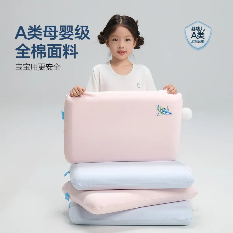 Almohada infantil de algodón viscoelástica con núcleo lavable extraíble - imagen 4