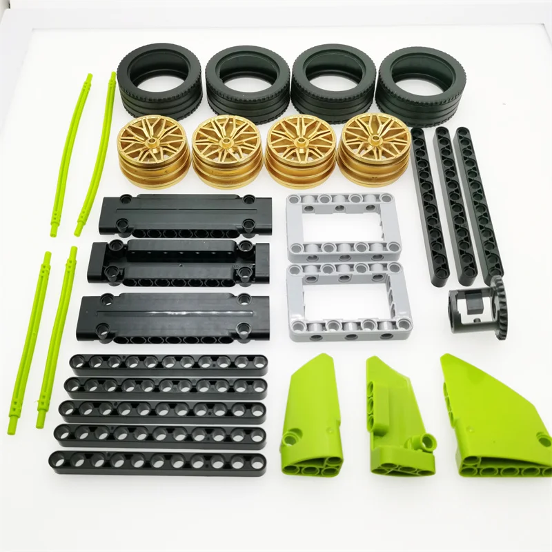 Accesorios mecánicos para bloques de construcción con engranajes a mano - imagen 4