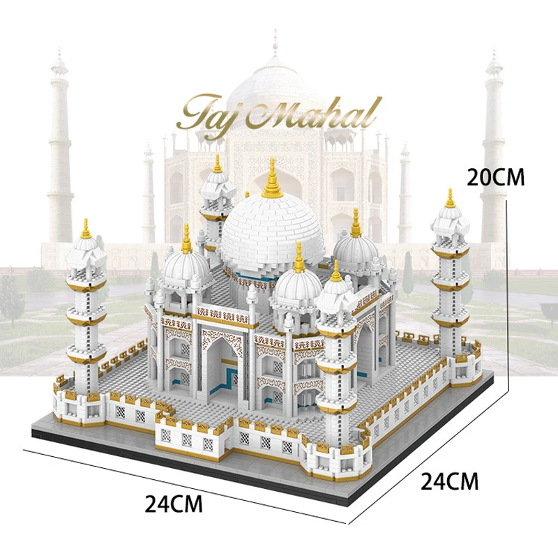 MOC City Mini Taj Mahal – Bloques de construcción para niños - imagen 3